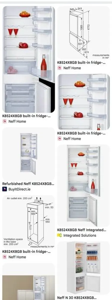 NEFF fridge freezer - Image 1