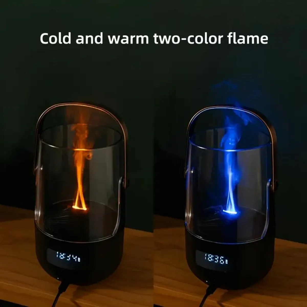 Retro Aromatherapy Machine with Flame Effect - Image 3