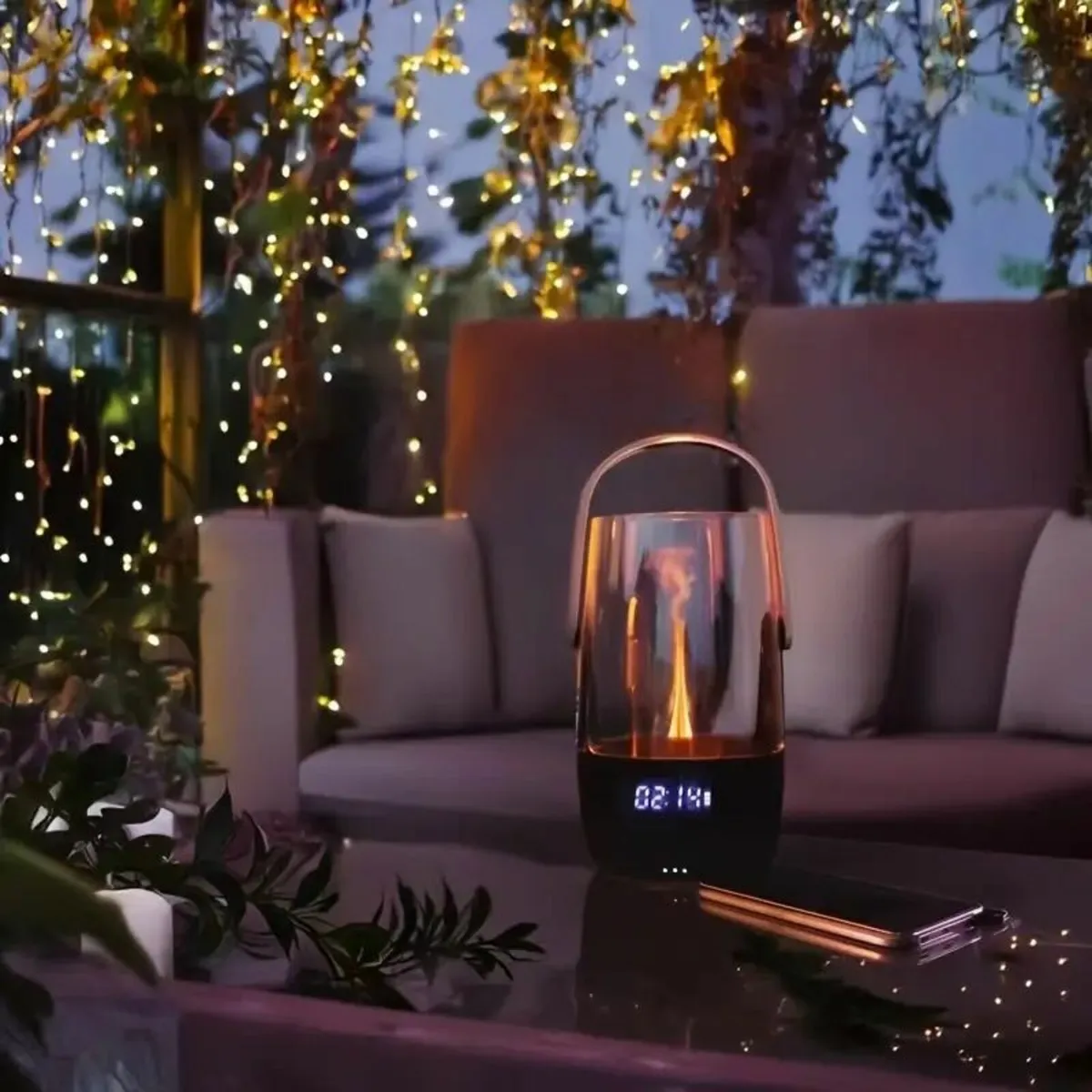 Retro Aromatherapy Machine with Flame Effect - Image 4