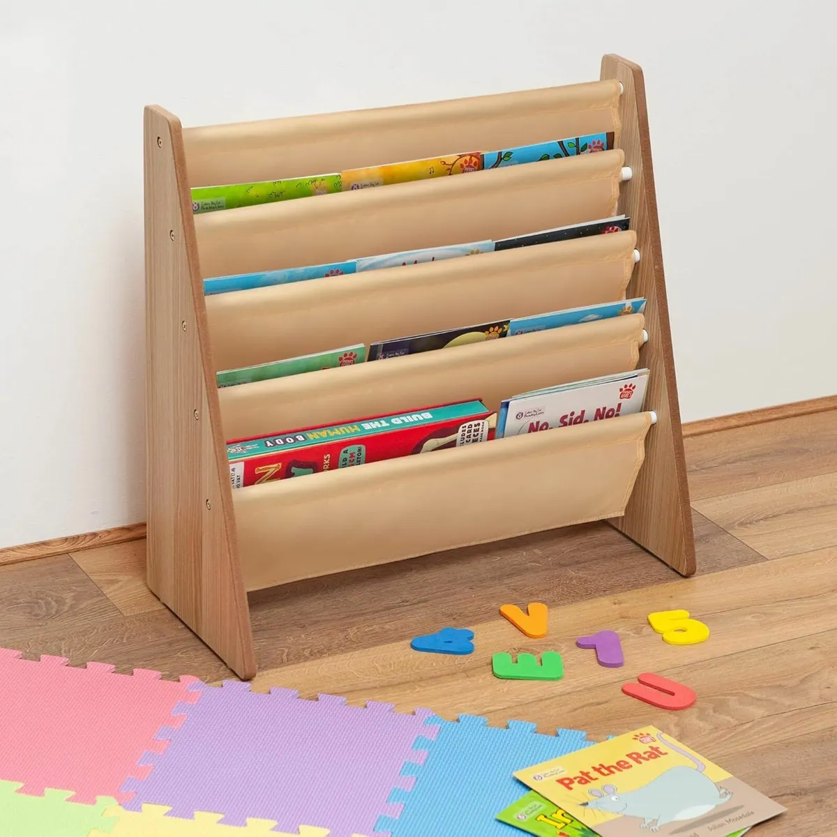 Childrens Colourful Storage Bookshelf bookcase - Image 2