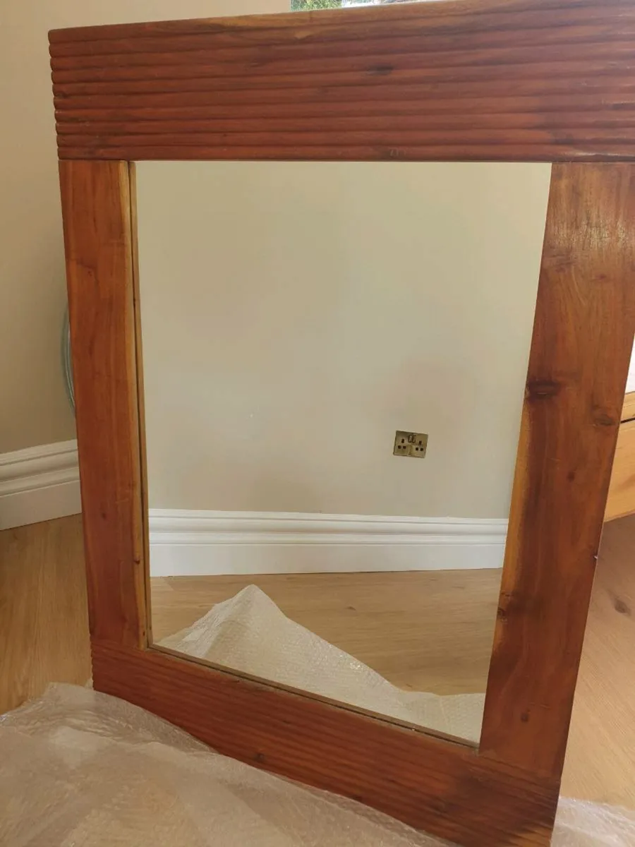 Wooden Mirror - Image 3