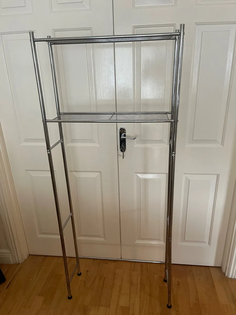 Chrome Shelf Stand