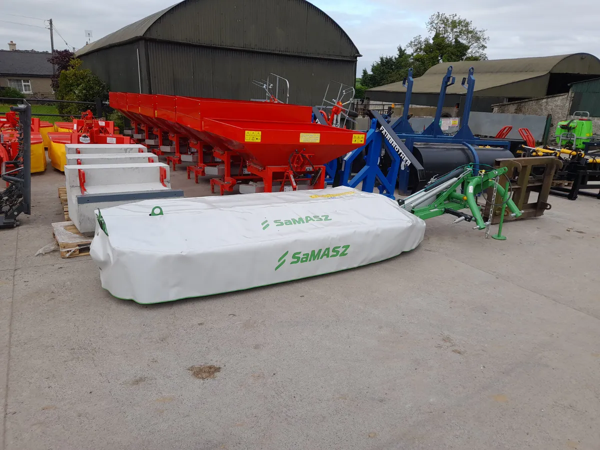 New Samasz Disc mowers,  finance available - Image 1