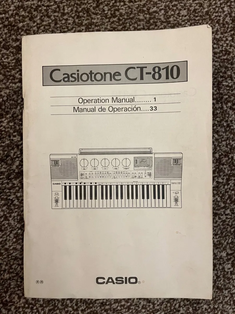 Casion Electric Organ CT-810 - Image 2