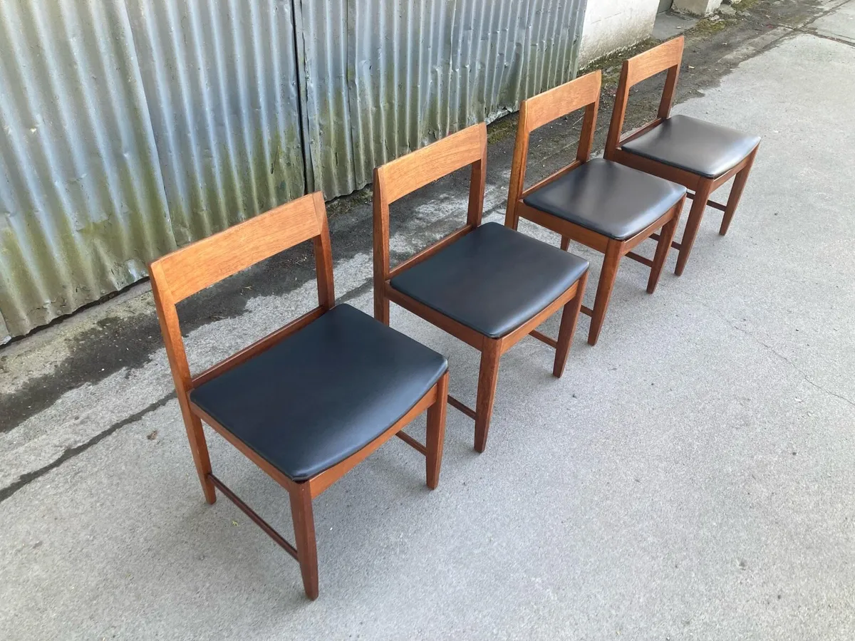 Teak BCM Dining Chairs - Warehouse Open Sat 24th - Image 3