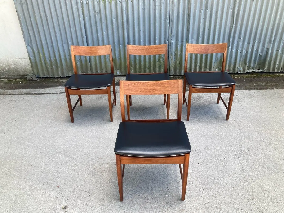 Teak BCM Dining Chairs - Warehouse Open Sat 24th - Image 1