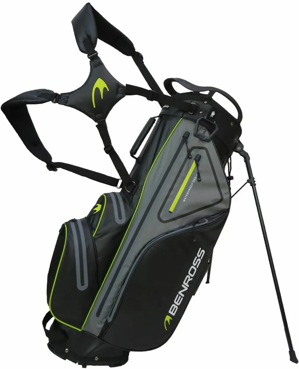 Lightweight Waterproof Golf Stand Bag Club Storage - Image 2