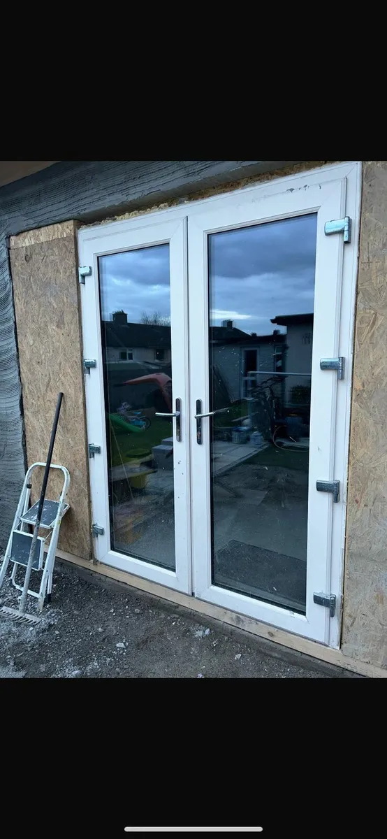 ✳️ HIGH QUALITY PVC FRENCH DOUBLE DOORS
