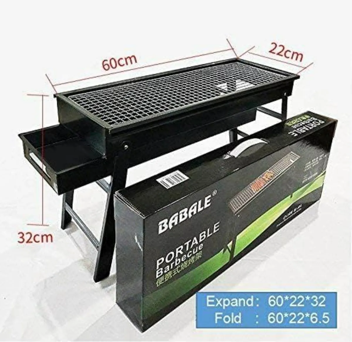 Charcoal Portable Barbecue Grill Camping Picnic - Image 4