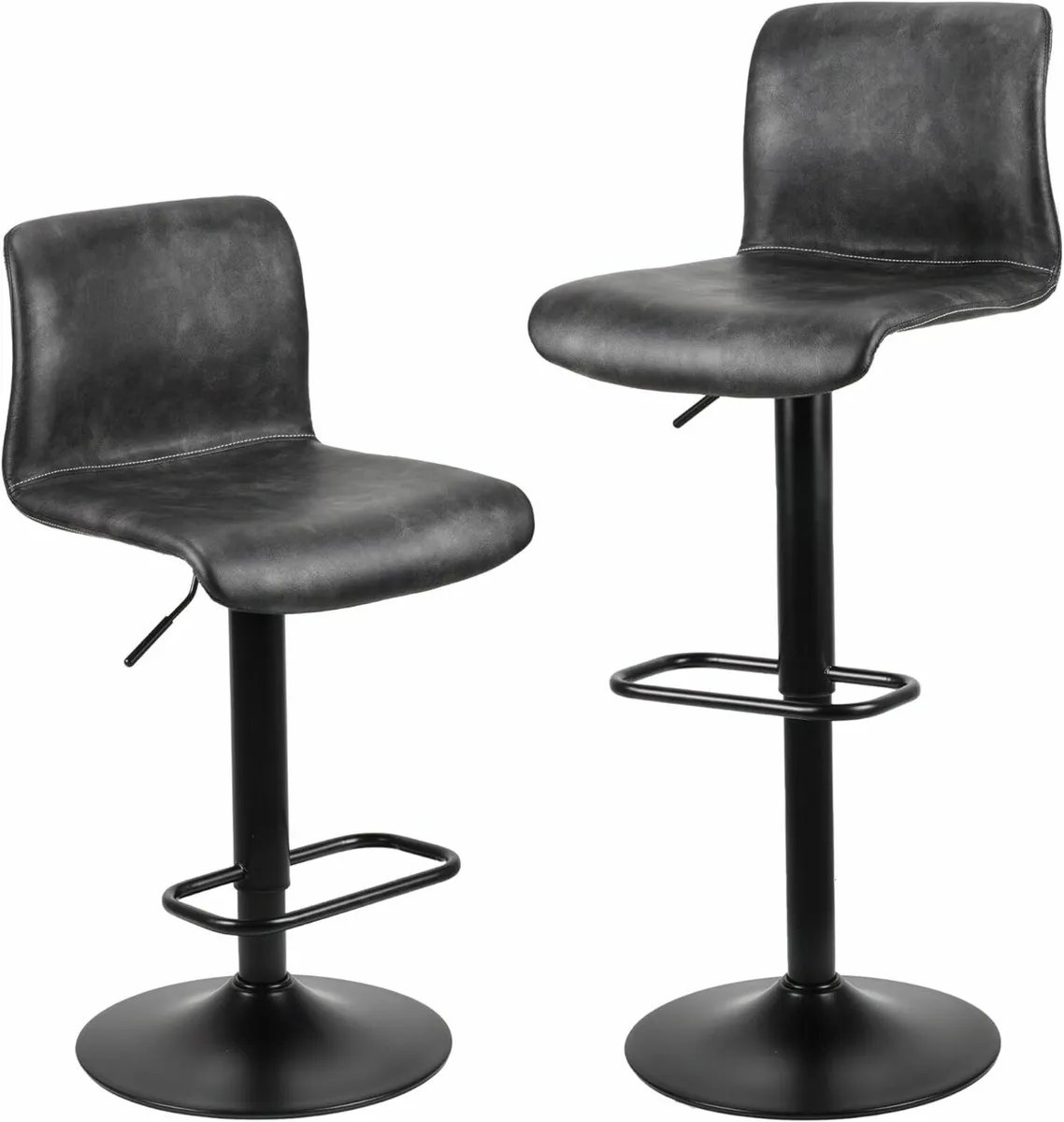 Swivel Bar Stools Set of 2 Counter Dining chair - Image 1