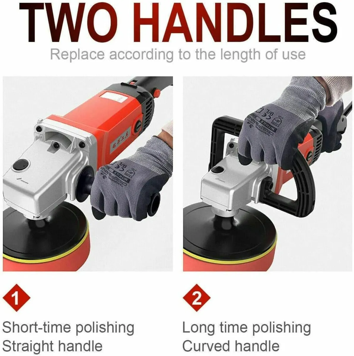 Electric Car Polishers Buffers 1600W Professional - Image 3