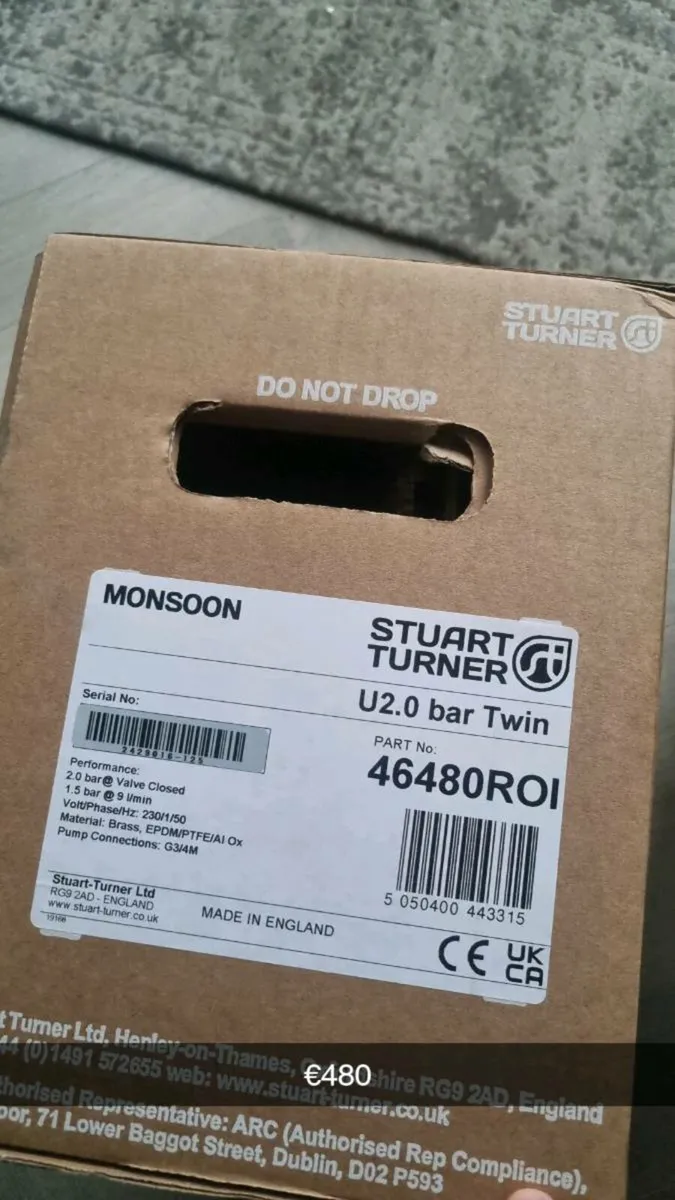New Stuart Turner Monsoon Pump - Image 3