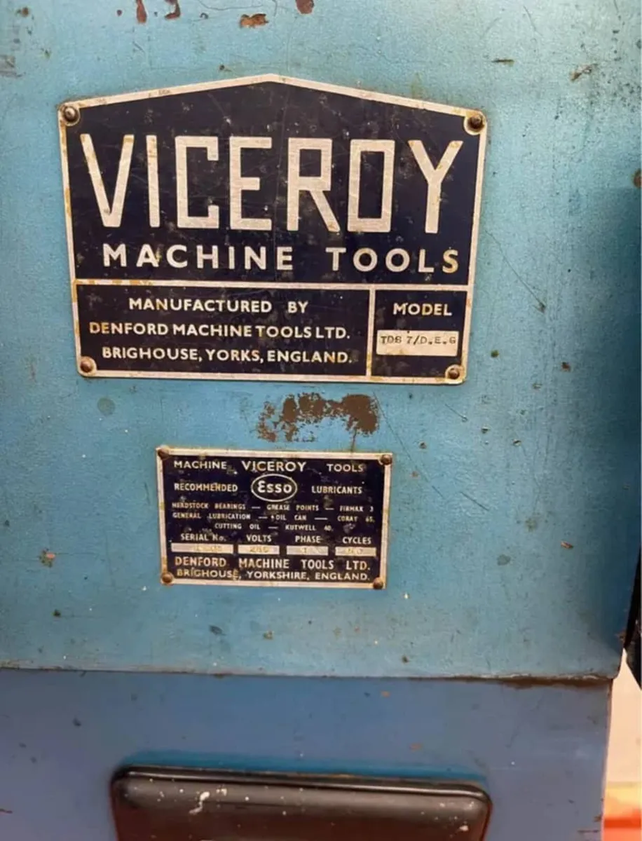 Denford Viceroy Grinder - Image 2