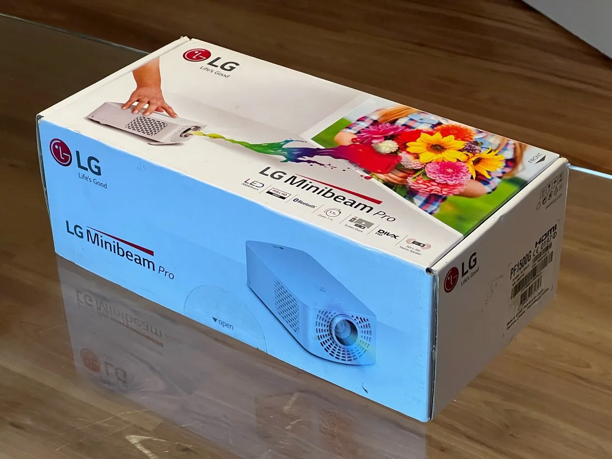 New LG Minibeam Pro Laser Projector - Image 1