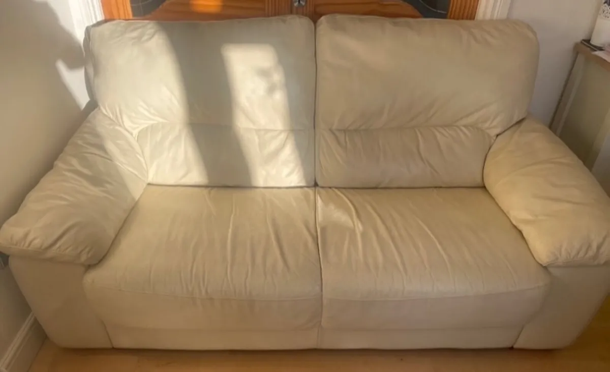 Cream sofa - Image 2