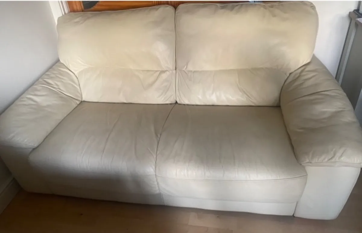 Cream sofa - Image 3