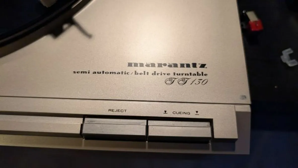 Marantz TT130 Vintage Turntable - Classic Gold - Image 1