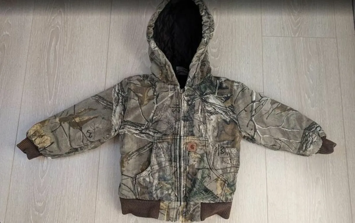 Carhartt Toddler Camo Jacket - Size 4T - Image 1