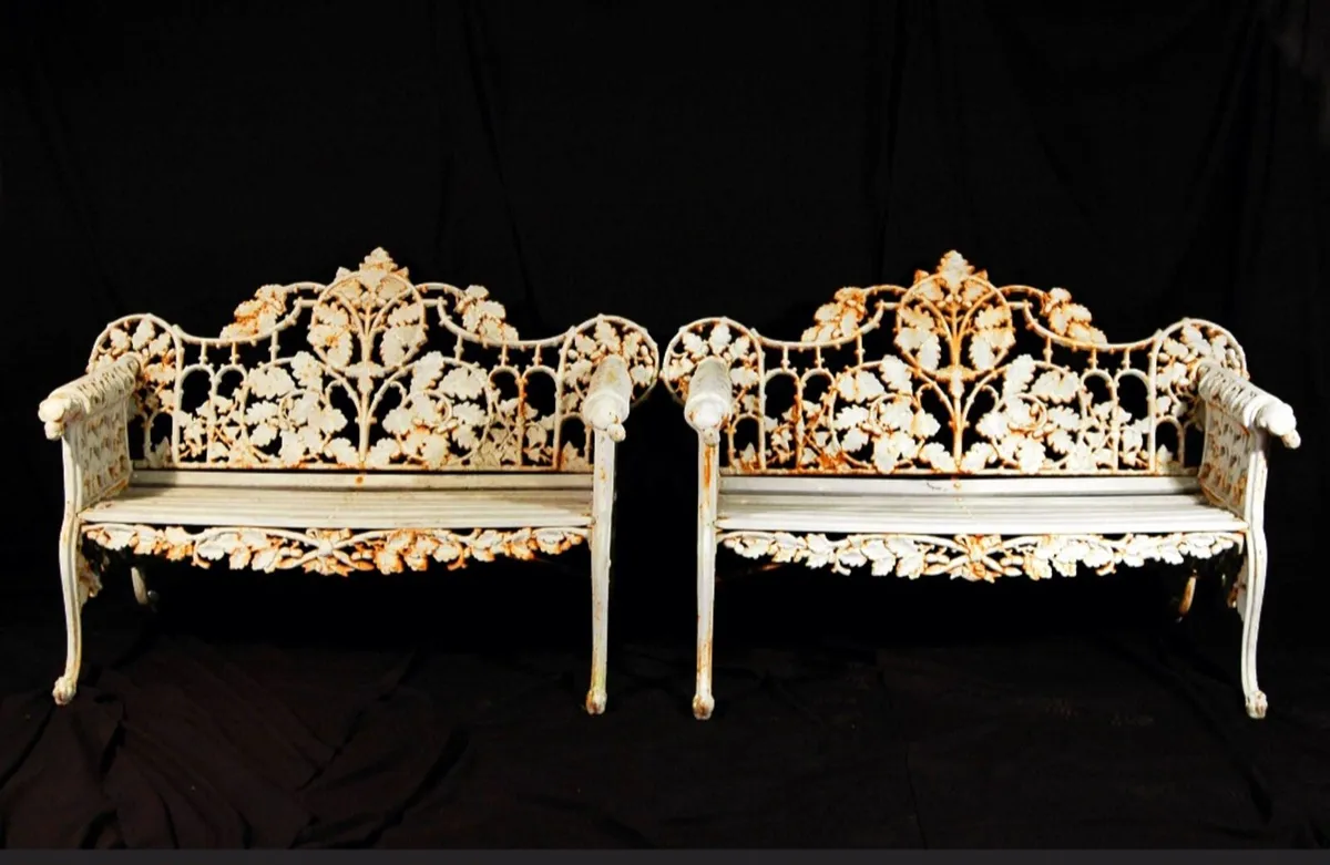 CAST IRON BENCH - Image 4