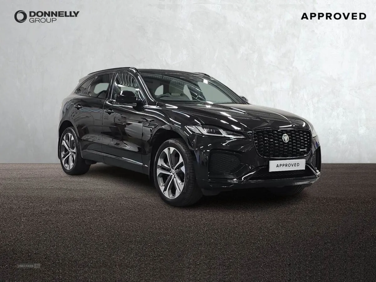 Jaguar F- PACE 2.0 D200 R-dynamic HSE Black 5dr A - Image 1