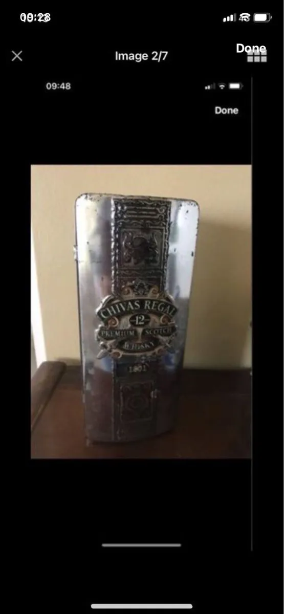 Vintage Chivas Regal Metal Box - Image 2