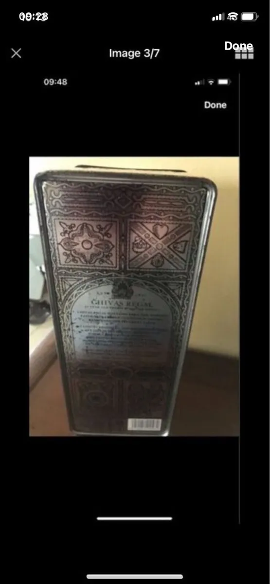 Vintage Chivas Regal Metal Box - Image 3
