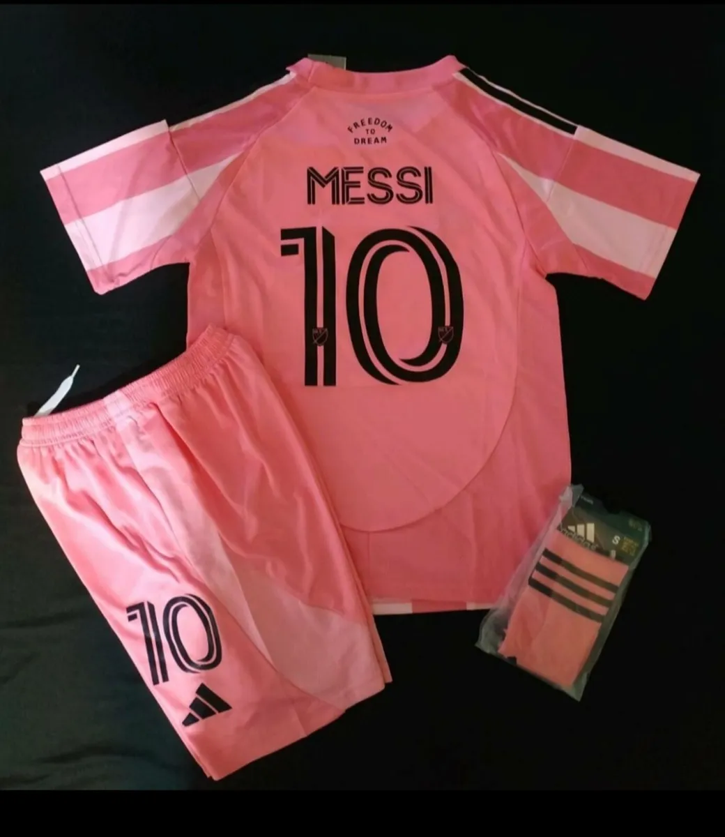 INTER MIAMI ( MESSI 10 ) KIDS KIT ,6/7,7/8, 8/9 yr - Image 3