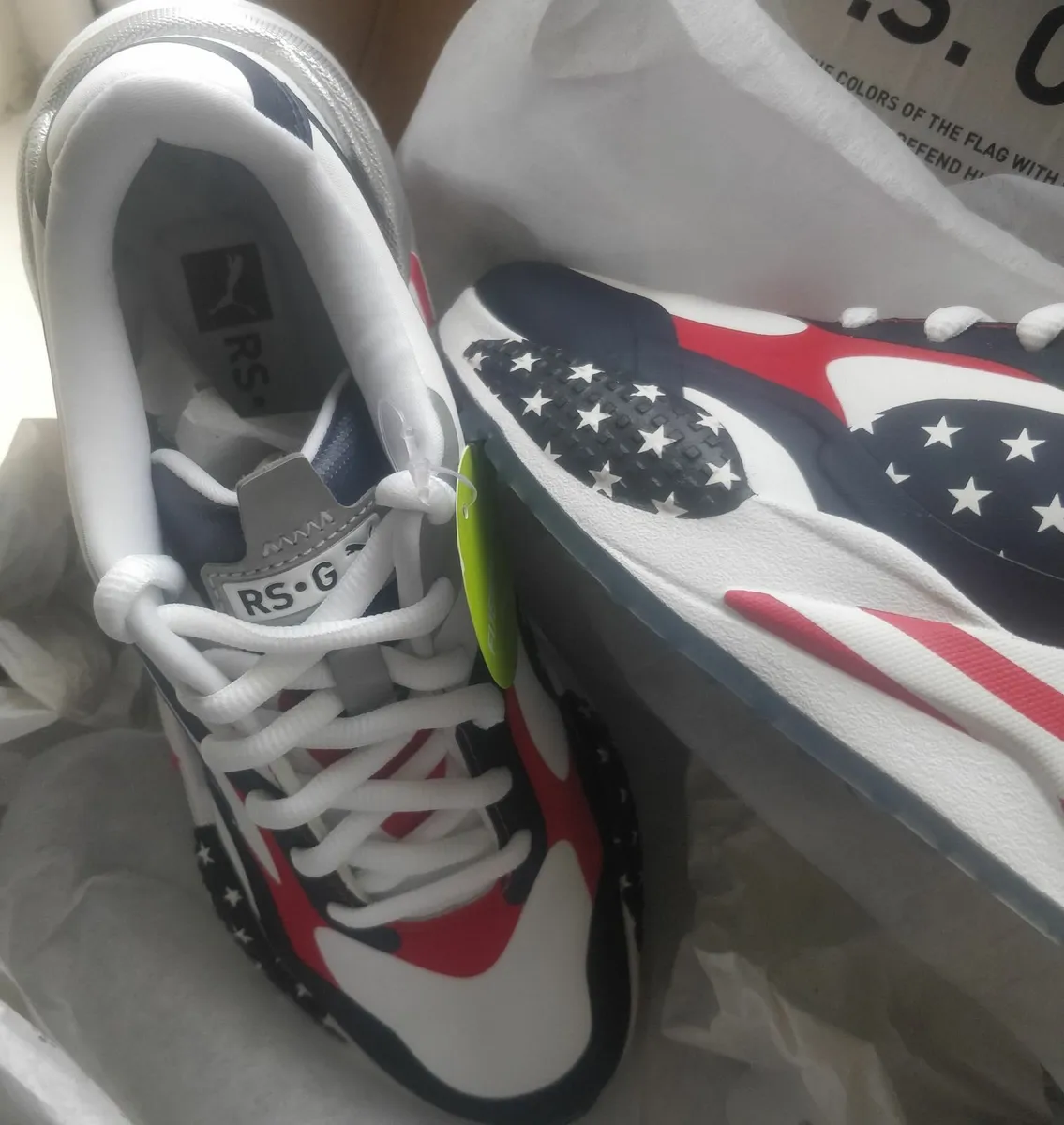Puma Golf RS-G 8uk Shoes U.S. Open Ltd Edt New - Image 2