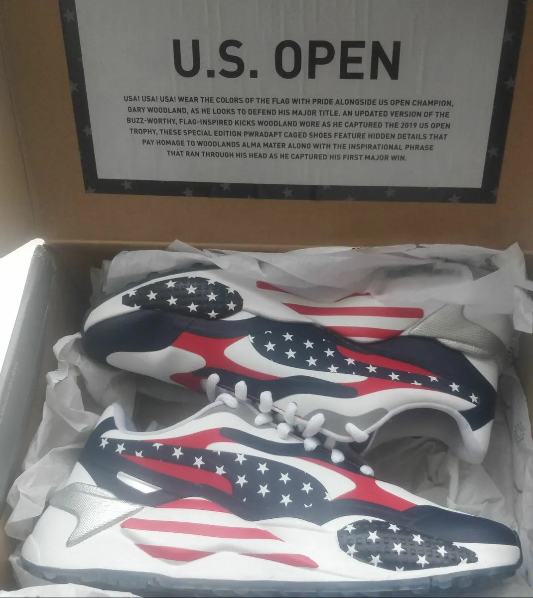 Puma Golf RS-G 8uk Shoes U.S. Open Ltd Edt New - Image 3