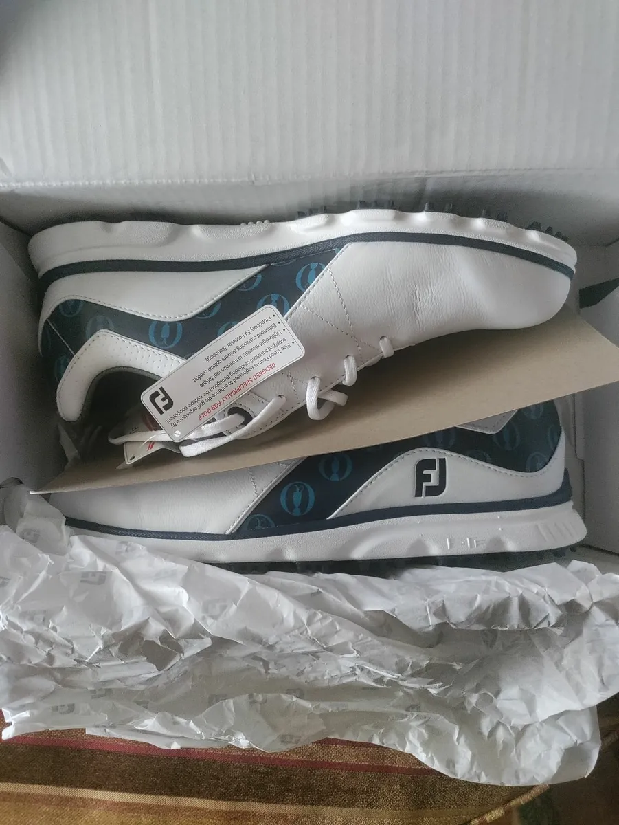 Footjoy Pro SL Ltd Edt British Open 8uk New - Image 4