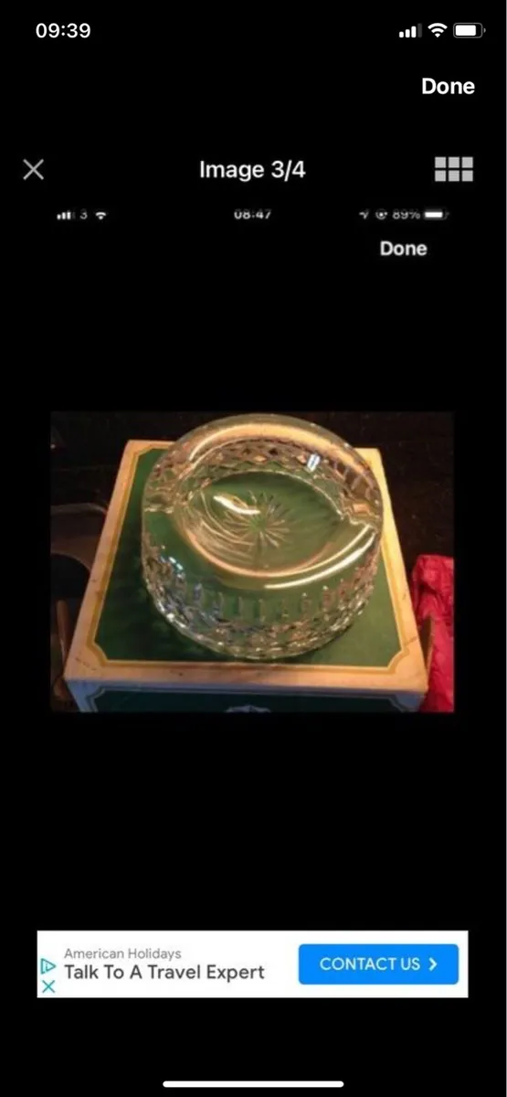 Vintage Galway Crystal Bowl - Image 3
