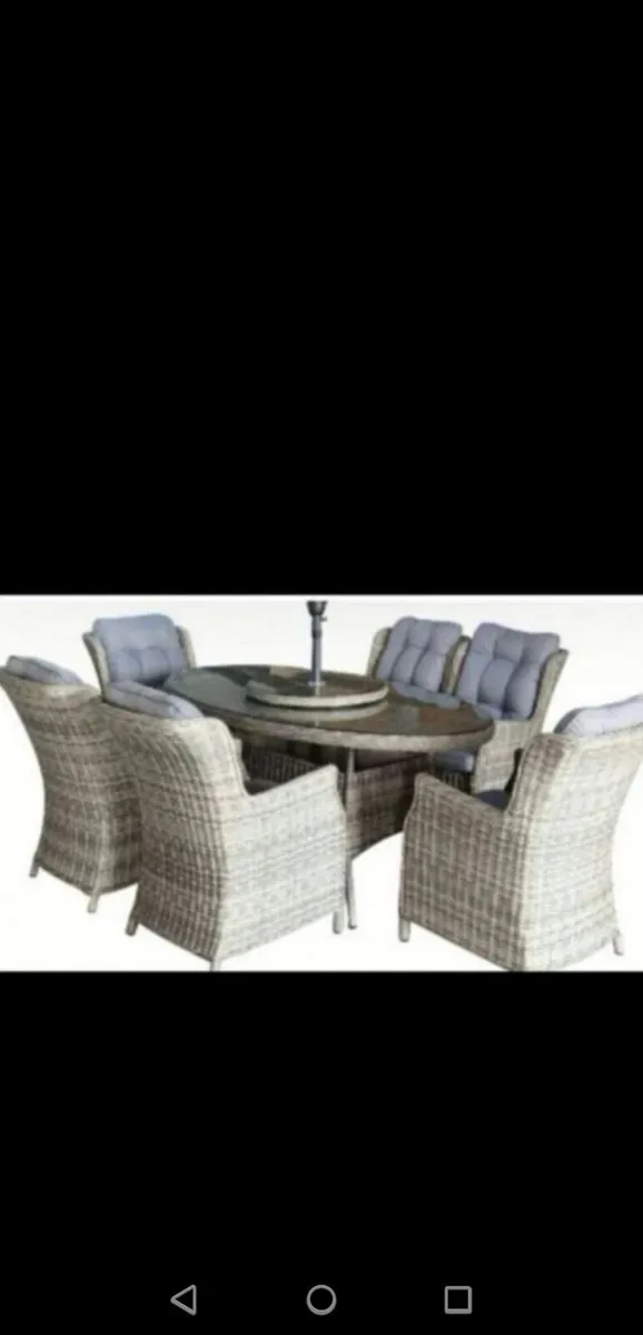 *CLEARANCE** Brand New 6 Seater Rattan  Garden Set - Image 2