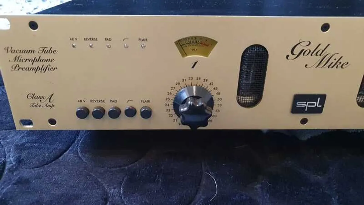 SPL GoldMike Vacuum Tube Stereo Preamplifier 9844 - Image 4