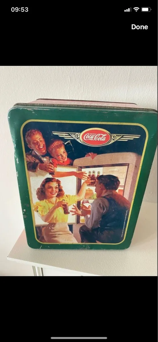 Intake Coca Cola Metal Box - Image 1