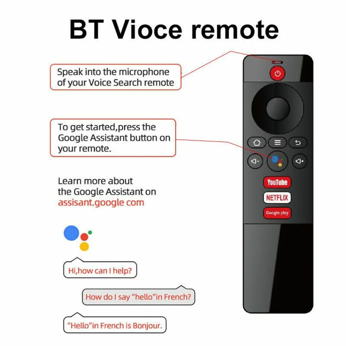 Android TV Stick 2/16GB 5G Wi-Fi BT Voice Remote - Image 2