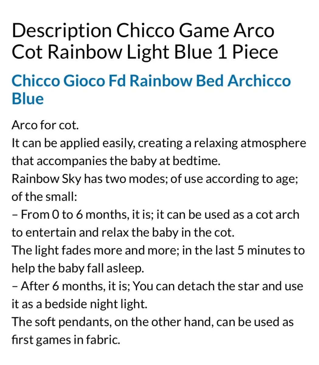 Baby Crib Arch - FREE - Image 3