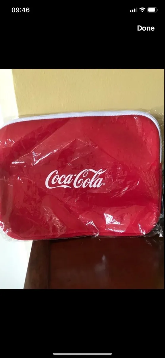 NEW-Coca  Cola Laptop Bag - Image 1