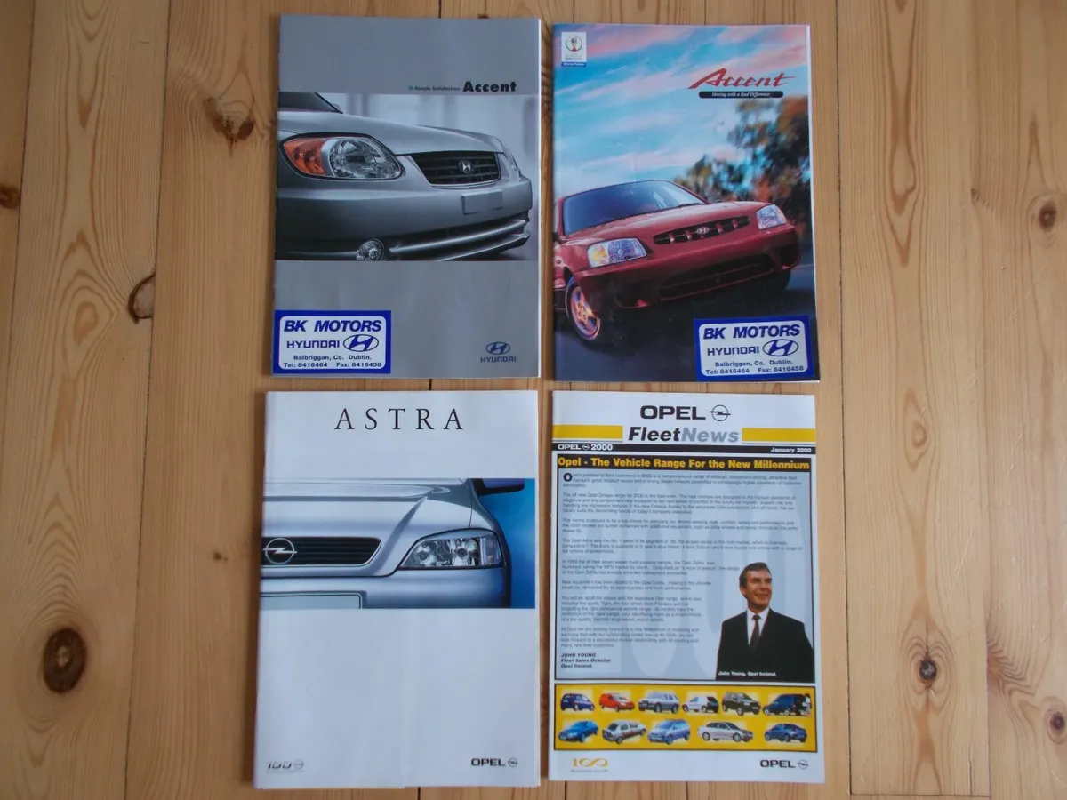 Old Car Brochures, Price Lists & More! - Image 4
