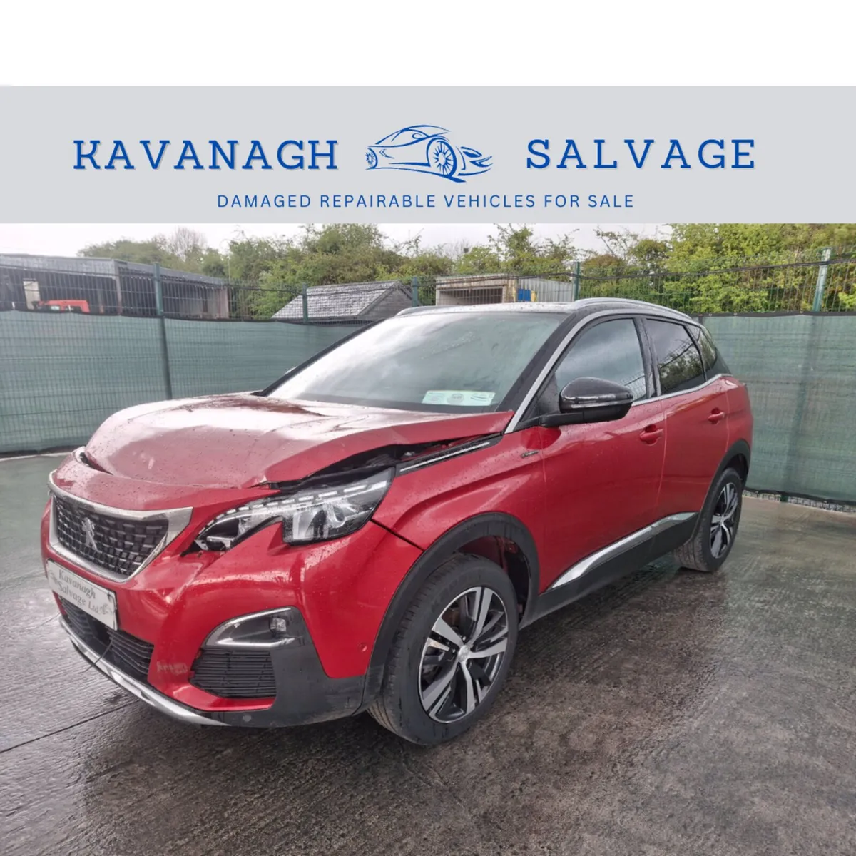 192 Peugeot 3008  Gt line  1.2 Petrol - Image 1