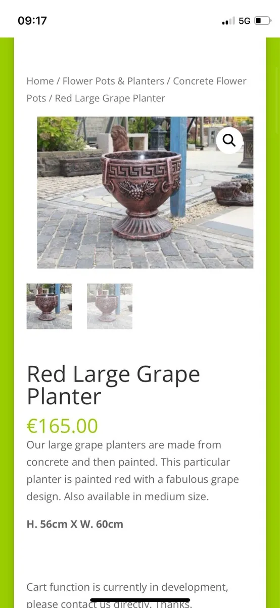 Heavy garden planting pots - Image 2