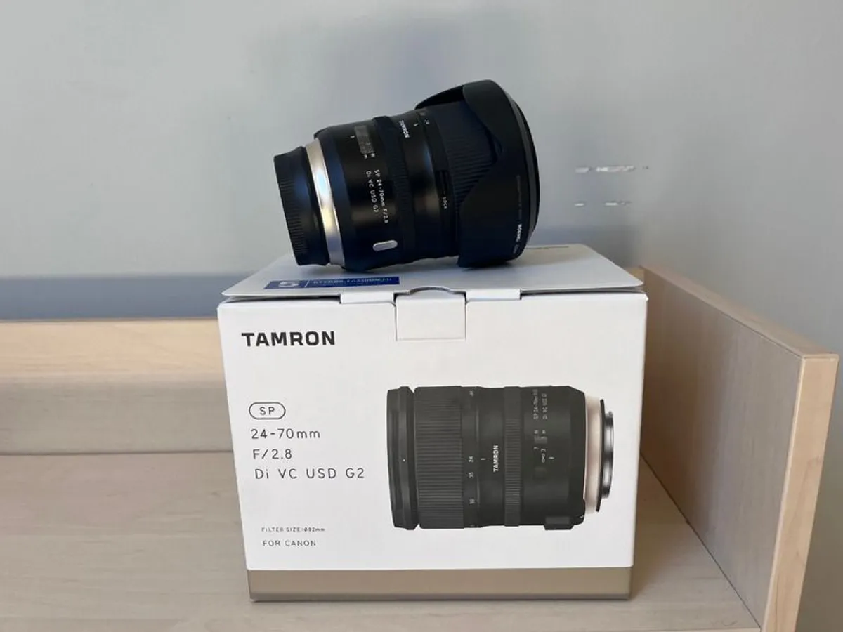 Tamron SP 24-70mm f/2.8 Di VC USD G2 - Canon EF Fit - Image 1