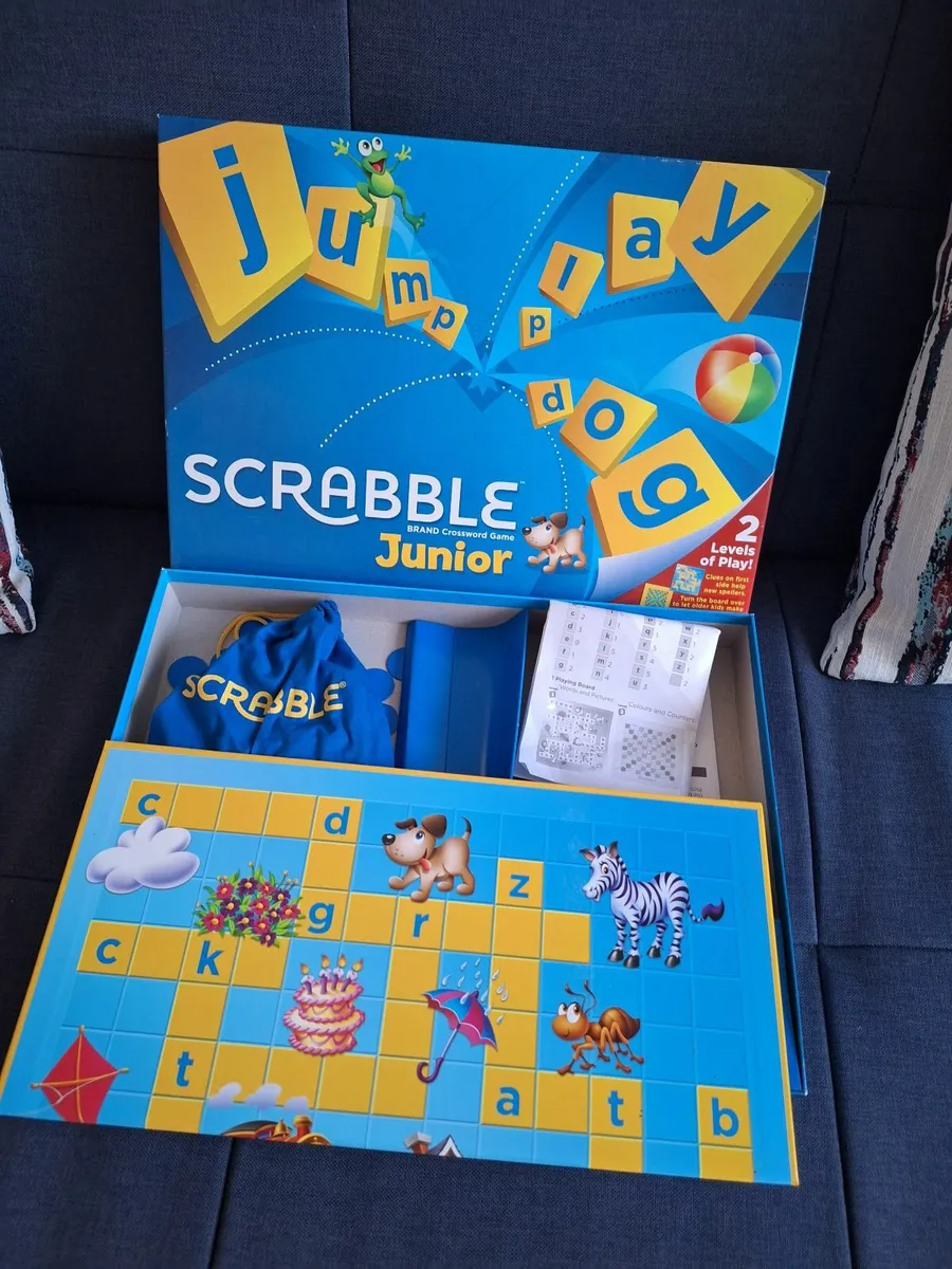 Junior Scrabble and Shakewave games - Image 1