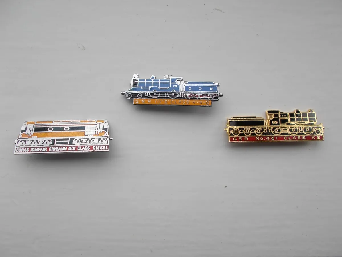 Lot of 3 R.P.S.I / C.I.E. Railways Pin Badges - Image 3