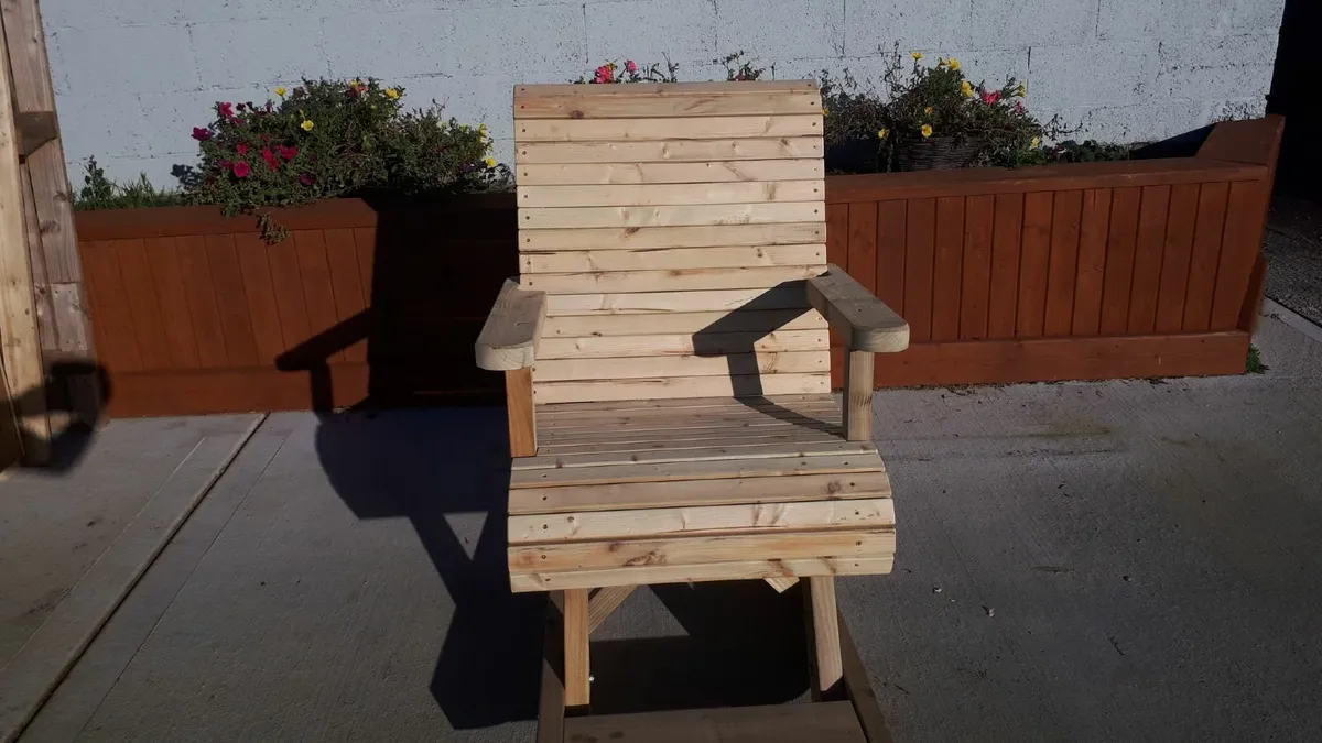 Rocking Chair for the garden - Image 1