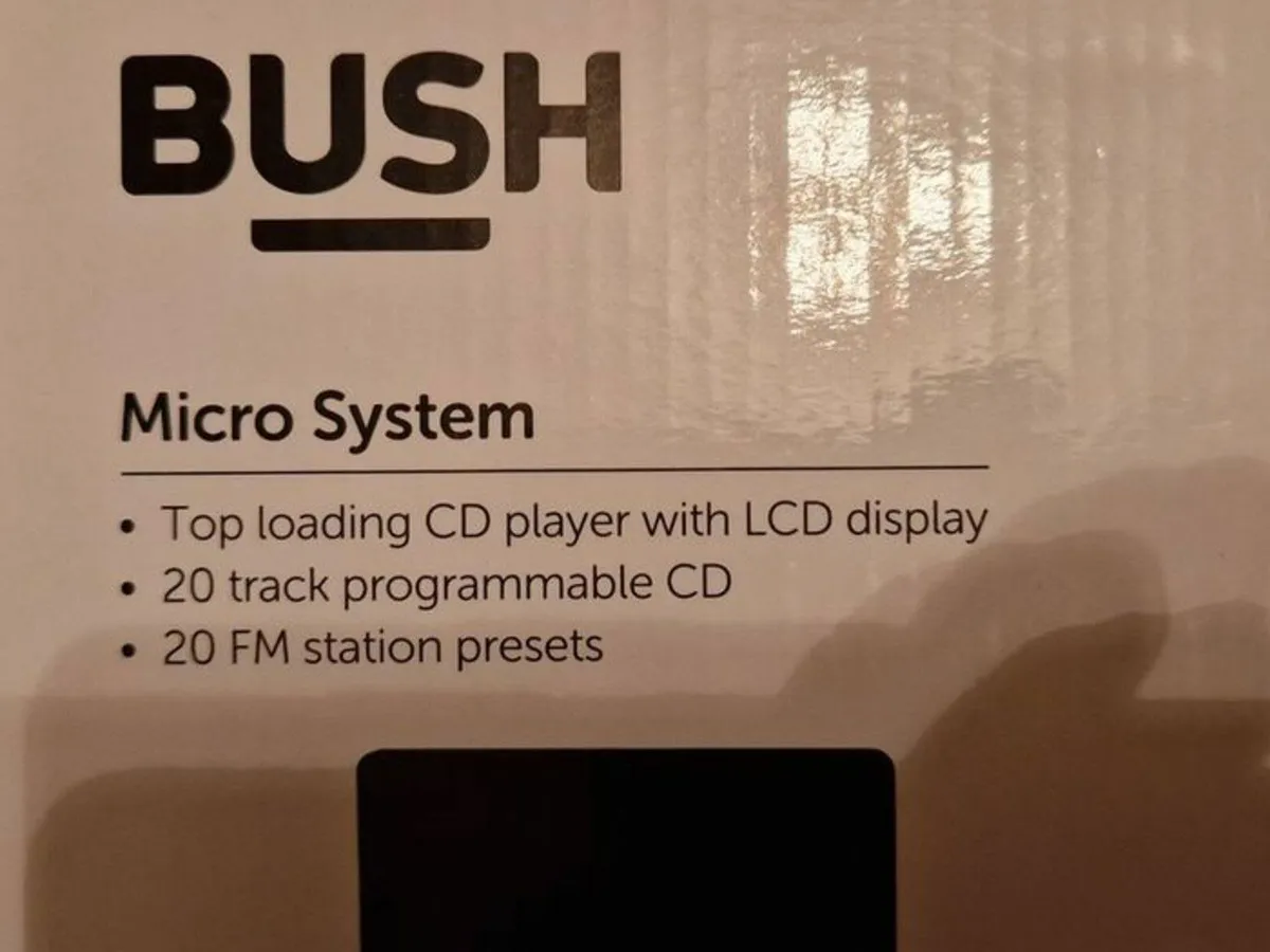 Bush Micro Music System, New in Box, Never Used - Image 4