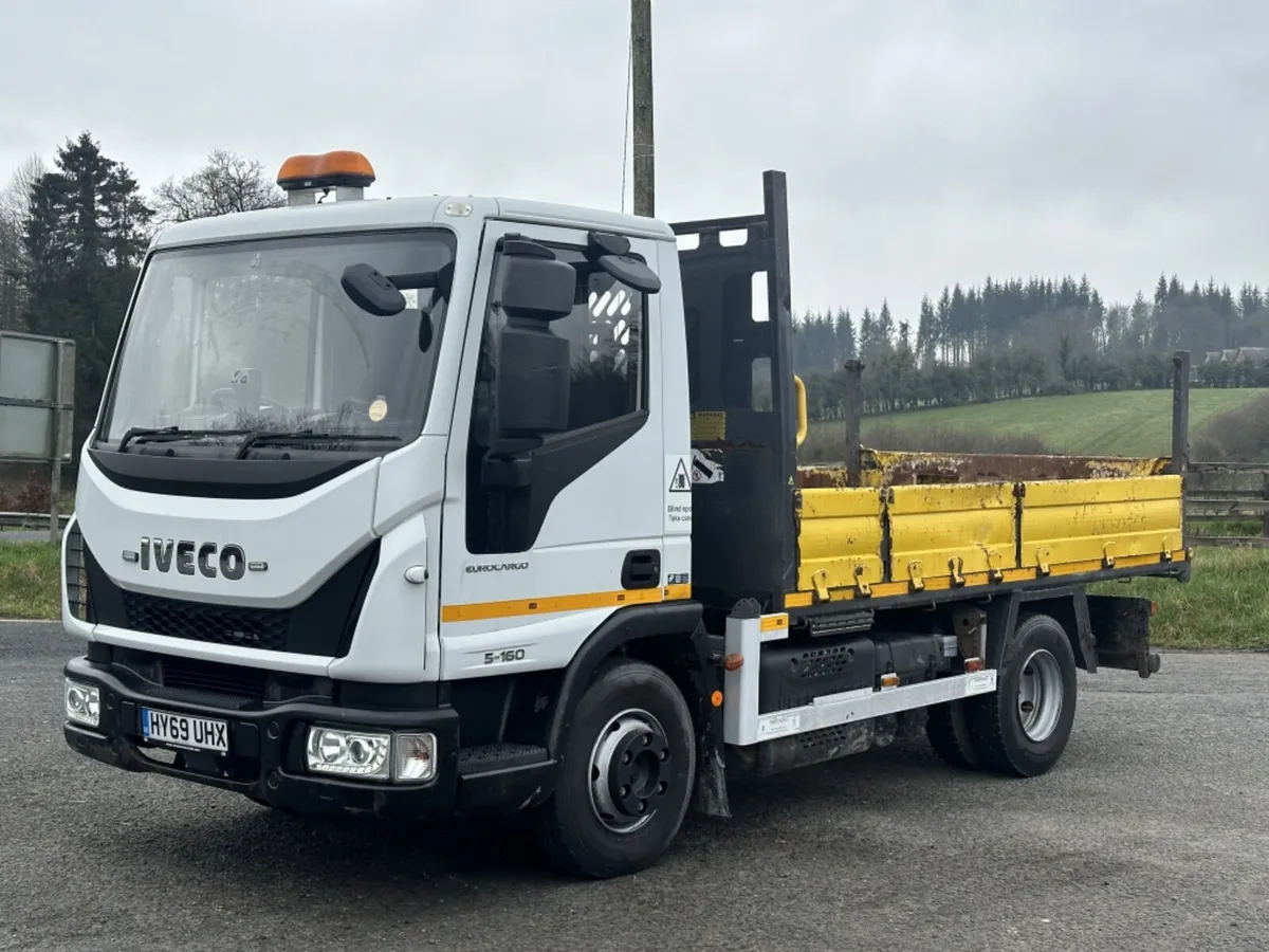 2019 (69) Iveco Eurocargo Dropside Tipper 75-160 - Image 3