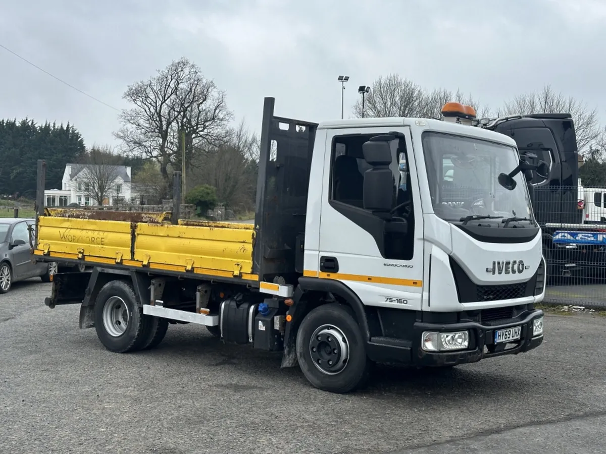 2019 (69) Iveco Eurocargo Dropside Tipper 75-160 - Image 1