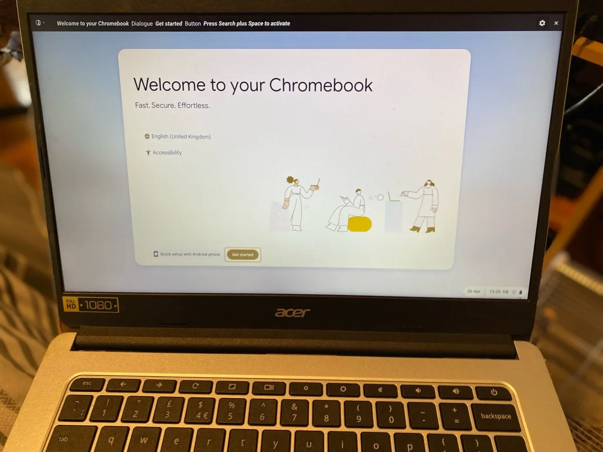 Acer Chromebook 314, Full HD, 14 inch screen, USB, - Image 2