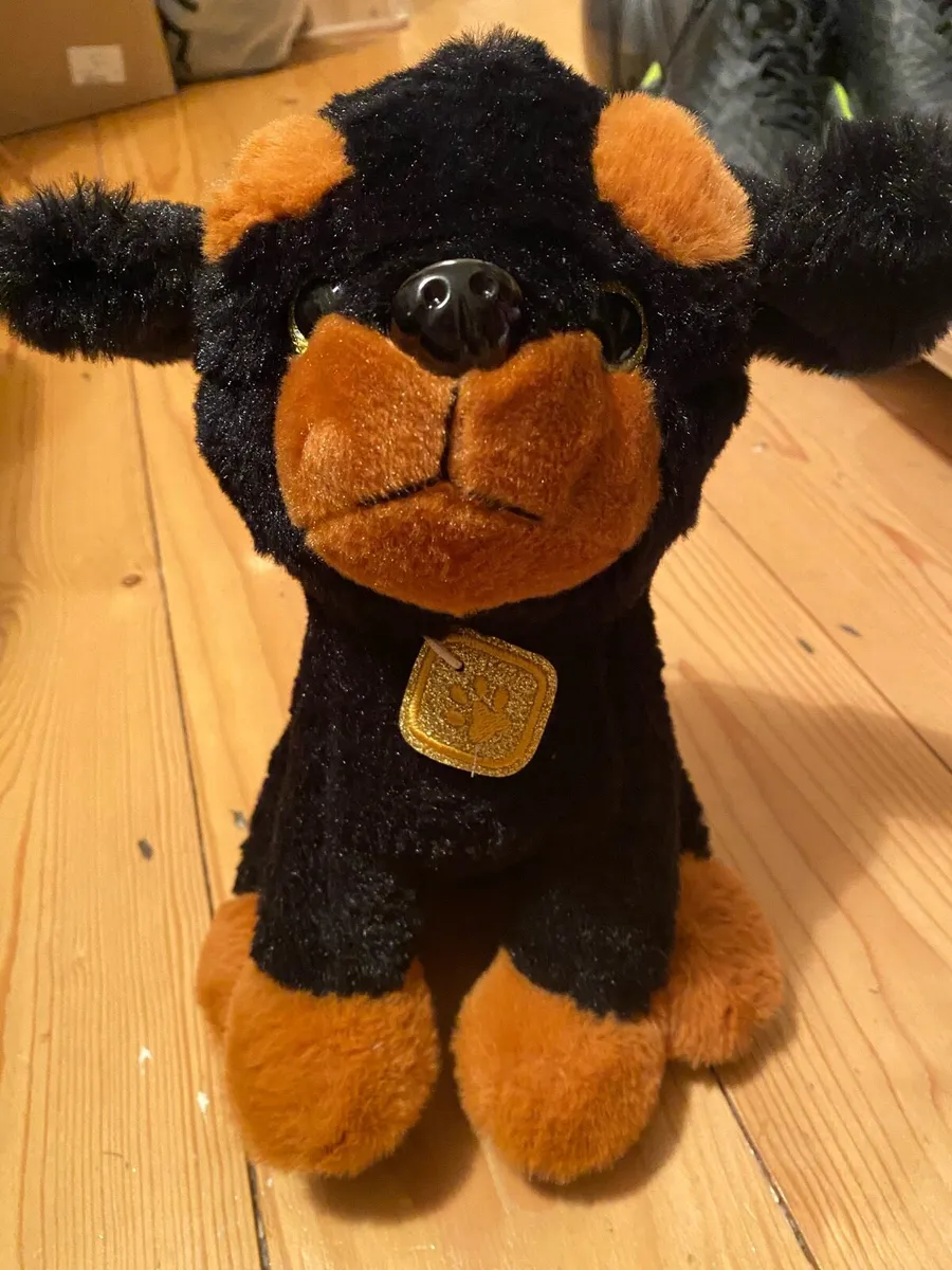 New Soft Puppy Toy Dog with Tags - Image 1