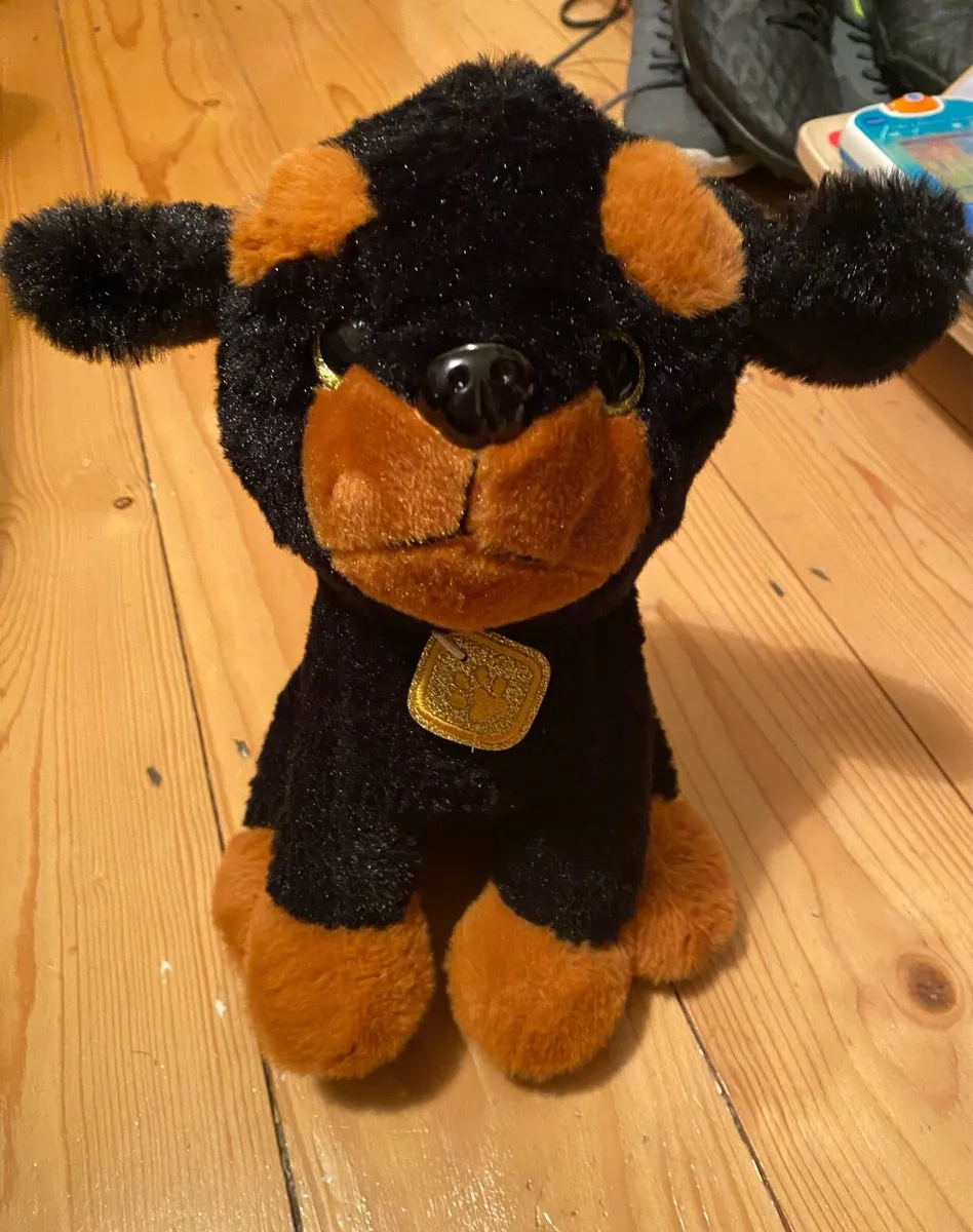 New Soft Puppy Toy Dog with Tags - Image 2